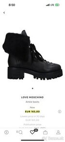 Love moschino cizmy