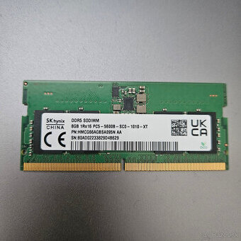 Pamat RAM do notebooku DDR5 SODIMM 8GB