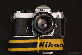 Nikon FE. Nikkor F1.8