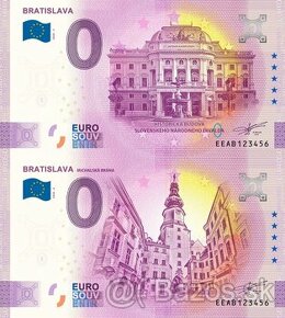 0 euro bankovka / 0 € souvenir - 2021/1 - 1