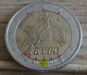 2 Euro 2002 "S" Grecko ražba Finland - nabídněte cenu. 09