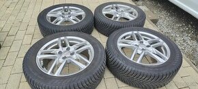 4x108 R17 Alutec elektróny + zimné pneu 215/60 r17 - 1