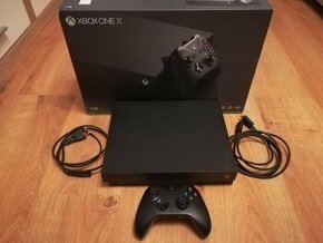 PREDAM XBOX ONE X 1TB+ 2 OVLADAČE / 100% STAV