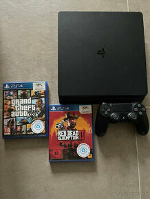 Playstation 4 500GB + 2 hry