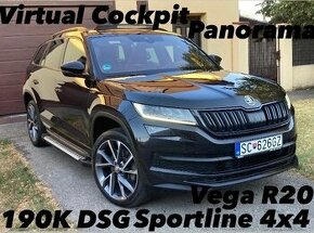 Kodiaq Sportline 4x4 190K DSG 2020 Virtual Cockpit Panorama