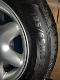 elektrony s pneu 185/65 R15 MERCEDES 5x112,sada kolies