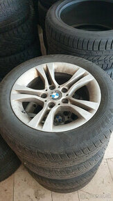 Predám 16" 5x120 BMW disky + 205/55-16 zimné pneu