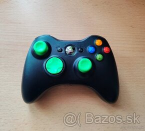 Xbox 360 ( Originál )  bezdrôtový ovládač +  Kábel