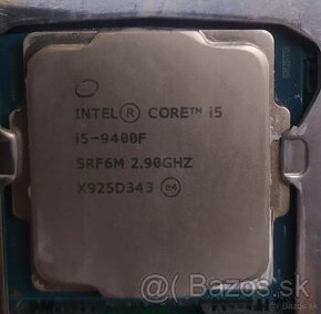 Intel Core i5- 9400F - osobný odber