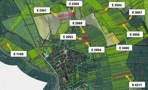 Vysoká pri Morave – 63.817 m2 ORNÁ PÔDA a LES 1/1