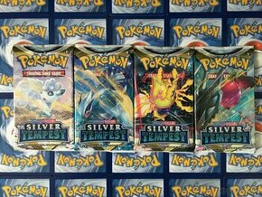 Pokemon TCG Sword & Shield - Silver Tempest Booster Packs