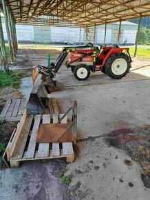 Predám malotraktor Yanmart FX 265 s čelným nakladačom