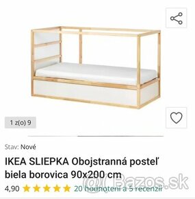 Detská posteľ IKEA