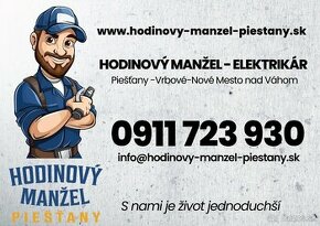 Hodinový manžel - elektrikár