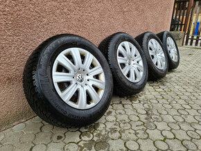 VW Tiguan zimná sada 215/65 R16 rozteč 5x112 - 1