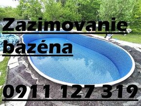 Zazimovanie bazéna BA, TT, NR, TN kraj iné