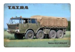 plechová cedule - Tatra 813 KOLOS (ČSLA)