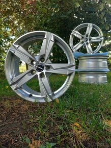 5x112 R17 Borbet,alu.disky,elektróny,VW,Škoda,Seat,Audi