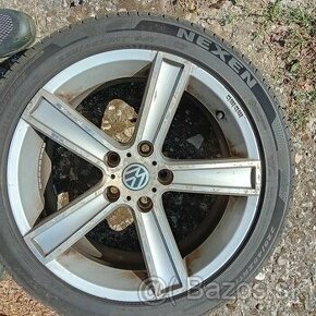 alu disky 5x112 R17 + pneu nexen nfera sport - 1