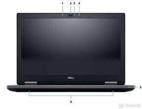 Dell Precision 7540 15.6" i7-8850H/32GB/512GB/FHD/WX3200-4GB