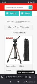 Stojan Hama 63 Stativ