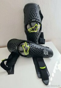 Chrániče kolien Alpinestars SX-1 čierno-žlté