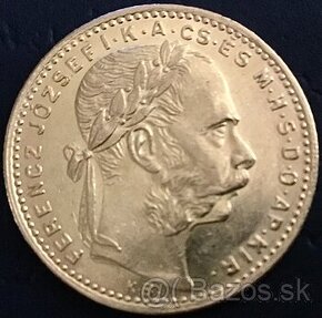 8 Zlatník/20 Frank 1883 KB FJI