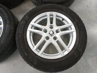 4ks zimne ALU 5x112 R16 6,5J ET41 DEZENT SKODA SUPERB YETI - 1