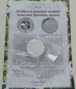 Strieborná pamätná minca - 1