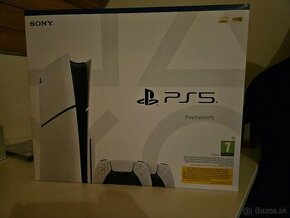 Playstation 5 slim + dlasi ovládač-neotvorene balenie