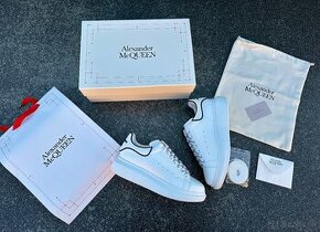 ALEXANDER MCQUEEN white LEATHER Tenisky - 1