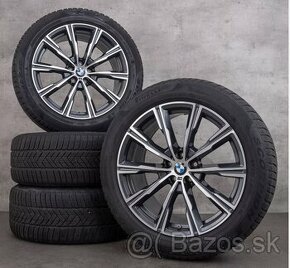 4ks 20"orig.BMW X5 G05 X6 G06 Styling M740+275/45R20 6,5mm - 1