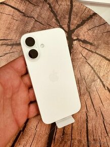 iPhone 16 White 128 neaktívny folia záruka BEZ KRABICE