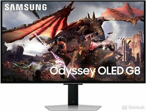 Nový 32" 4K OLED monitor Samsung Odyssey OLED G8 (G80SD)