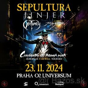 Sepultura Praha 2024