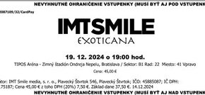 IMT Smile Exoticana - Bratislava