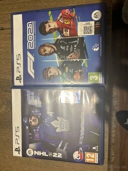 NHL22 PS5 a F1 2021