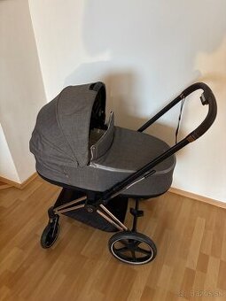 Cybex priam 3v1, rose gold + cybex sirona sedacka, Z base