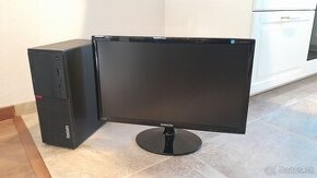 PC Lenovo ThinkCentre s monitorom