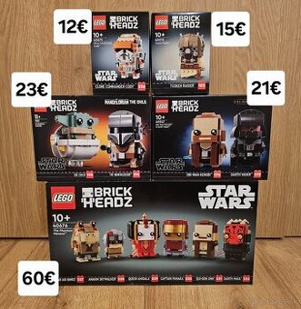 NOVÉ LEGO BRICKHEADZ STAR WARS