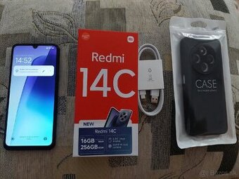 Uplné nový iba rozbalený redmi 14c 8gb/256gb - 1