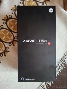 Xiaomi 15 ultra , black