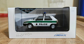 Abrex 1:43 Škoda Favorit Policie Prototyp 1990 No.1 limited