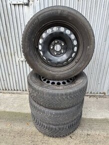 Zimne pneumatiky MICHELIN 215/60 R16 na diskoch 5x112