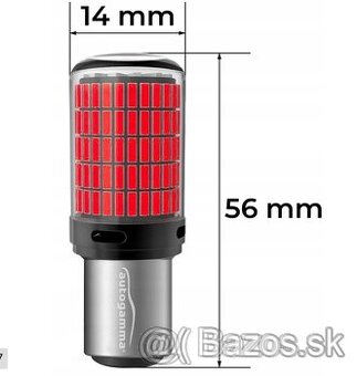 Predám led žiarovky p21w dvojvláknovú