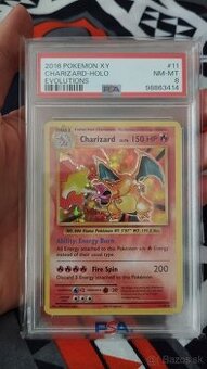 Charizard Holo PSA 8