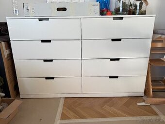 Ikea NORDLI komoda 8 zásuviek