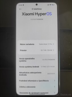 XIAOMI REDMI NOTE 12 PRO 8GB RAM /128GB