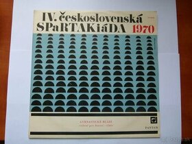 KÚPIM VÝHODNE LP so skladbami pre IV. Spartakiádu 1970