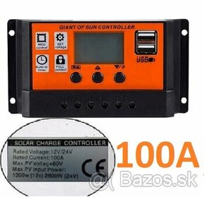 Novy solarny regulator - 100A do 50V